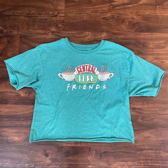FRIENDS Central Perk Tie Dye Cropped Tee main image 1